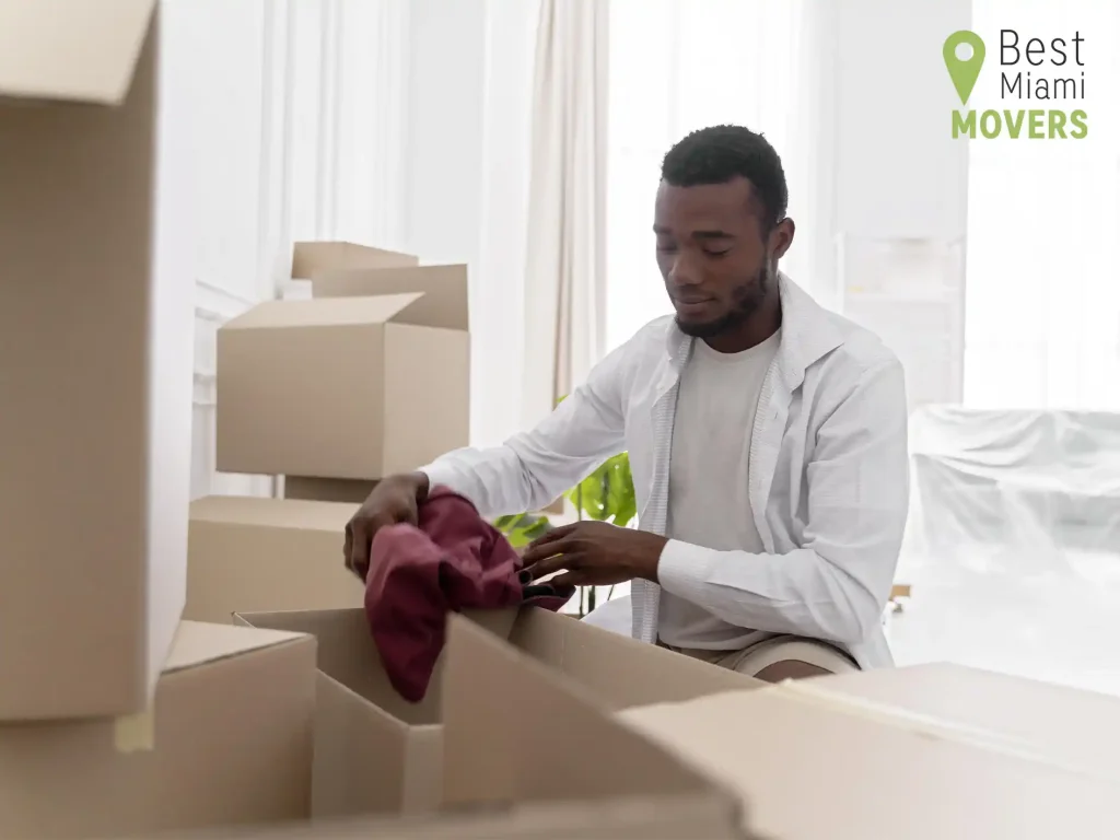Best Miami Movers Customer Packing Boxes