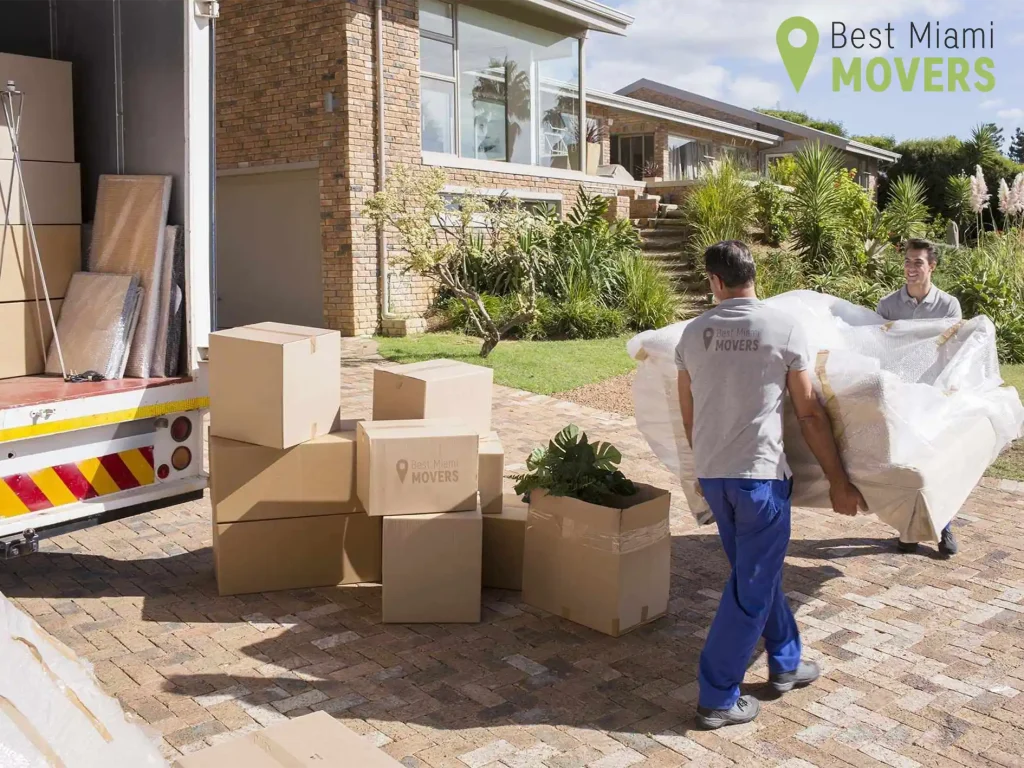Team Members Loading Truck