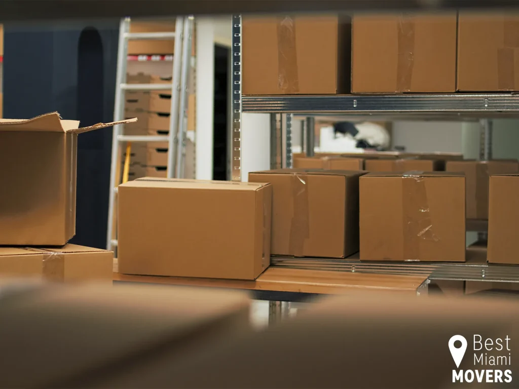 Best Miami Movers Storage Services Packed Boxes